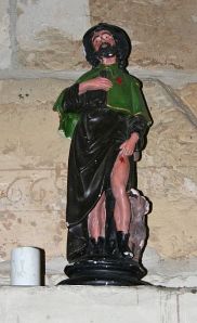 De heilige Rochus beschermheilige voor besmettelijke ziekten