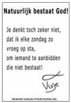 natuurlijk bestaat God