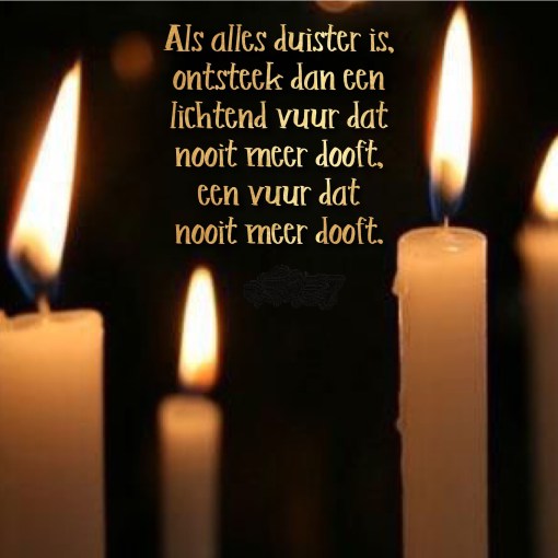 als alles duister is